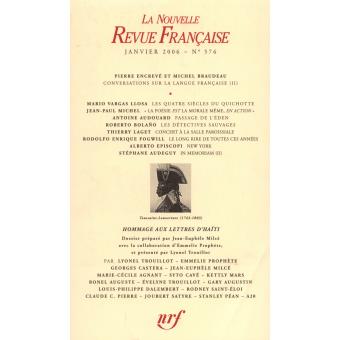 La Nouvelle Revue Française Tome 576 broché Collectif Achat Livre