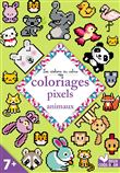 Coloriages pixels animaux