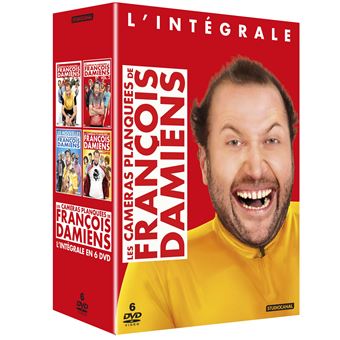 Coffret L'Intégrale des caméras planquées de François Damiens 4 films DVD