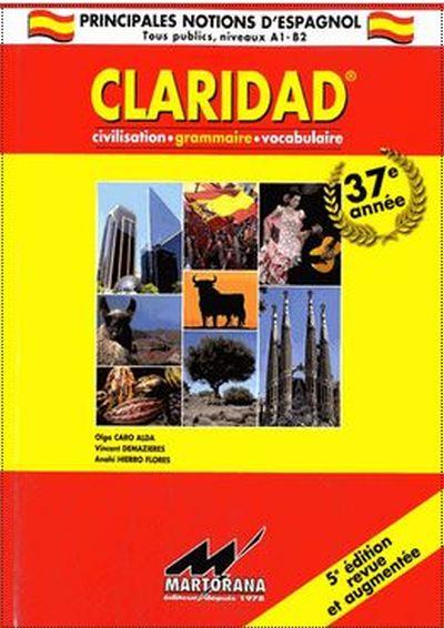 Claridad, grammaire, civilisation, vocabulaire