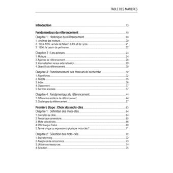 Les Clés du Référencement sur le Web - 2e édition - Septembre 2012