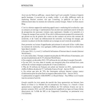 Les Clés du Référencement sur le Web - 2e édition - Septembre 2012