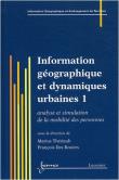 Information geographique et dynamiques urbaines 1 analyse et