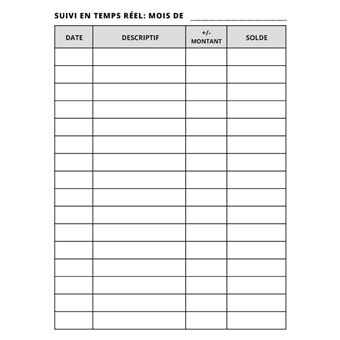 Carnet de compte
