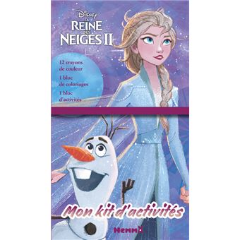 Disney La Reine des Neiges 2 - Mon kit d'activités (Elsa et Olaf)