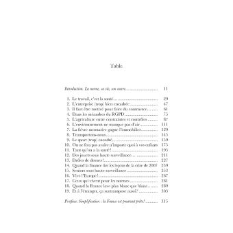 Normes, réglementations... Mais laissez-nous vivre !