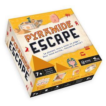 Pyramide Escape - boîte avec cartes et accessoires