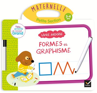Livre ardoise Formes et graphisme PS - Marie-Françoise Mornet - cartonné
