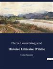 Histoire Littéraire D'italie