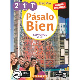 Pásalo Bien Espagnol 2de, 1re, Tle Bac Pro (2020) - Pochette élève