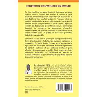 Séduire et convaincre un public