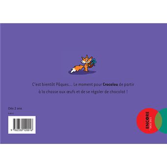 Crocolou aime les oeufs de Pâques
