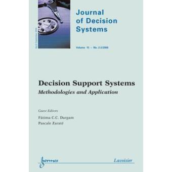 Decision Support Systems: Methodologies And Applications Jo - Broché ...