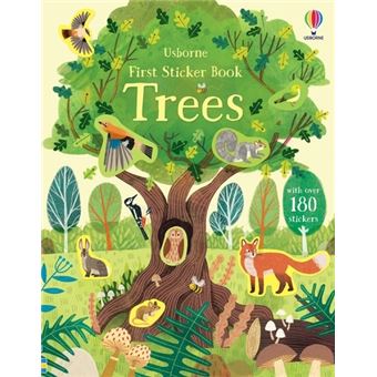 First sticker book trees