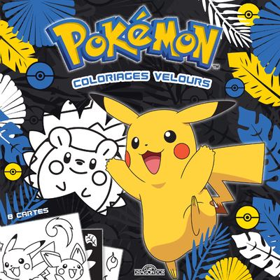Pokemon coloriages velours