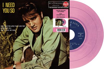 I Need You So Edition Limitée Vinyle Rose