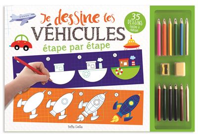 Je dessine les véhicules étape par étape