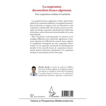 La coopération décentralisée franco-algérienne