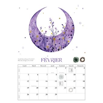 CALENDRIER 2023 OFFERT - joli calendrier, calendrier lunaire