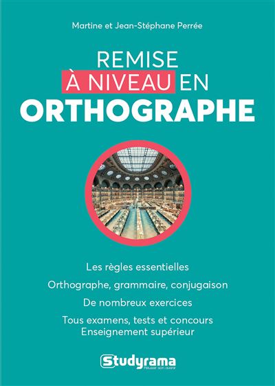 Remise à niveau en orthographe - Jean-Stéphane Perree - broché