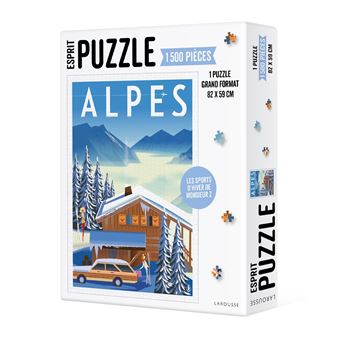 Puzzle Alpes de Monsieur Z (1500 pièces)