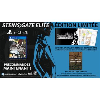 Steins Gate Elite Edition Limitée PS4