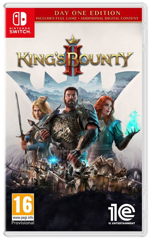 Pochette avant du jeu King's Bounty II Edition Day One Nintendo Switch