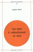 Les Mots à redoublement en latin