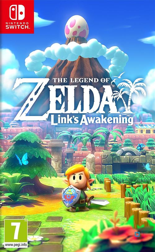 Couverture de The Legend of Zelda : Link's awakening