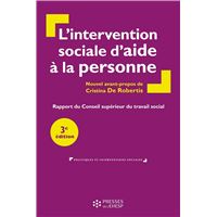 L'intervention sociale d'aide à la personne