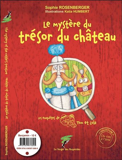 Le mystère du trésor du château - The mystery of the castle's treasure - Katia Humbert - broché