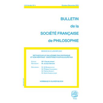 Retour sur le galiléisme philosophique et son héritage