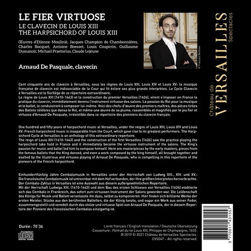 Le fier virtuose Le clavecin de Louis XIII