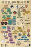 ARBRE GENEALOGIQUE DES ROIS ET DUCS DE BRETAGNE bilingue 2 faces