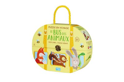 Puzzle en voyage : Le bus des animaux