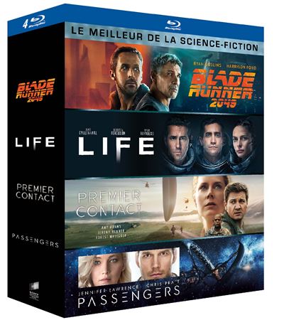 Coffret Le Meilleur de la science-fiction Blu-ray