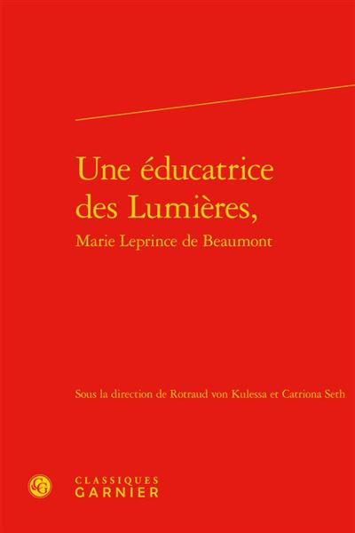 Une éducatrice des Lumières,