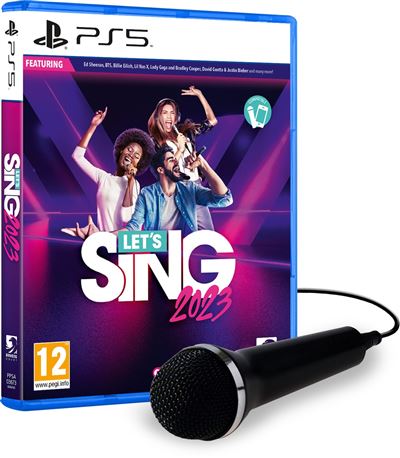 LET S SING 2023 INTERNATIONAL VERSION+MICROPHONE UK PS5