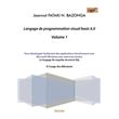 Langage de programmation visual basic 6.0 - volume 1 Pour développer ...