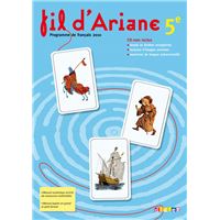 Fil d'Ariane Français 5e - Livre + CD -rom
