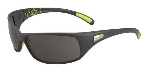 Lunettes de soleil Bollé Recoil TNS Gris mat et vertes