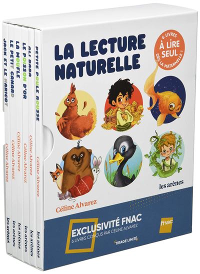 Lettres magnétiques Céline Alvarez - Les lectures naturelles - Les arènes