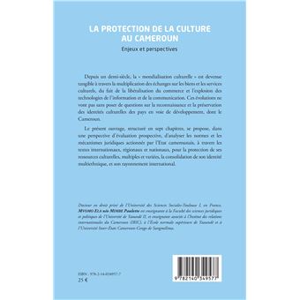 La protection de la culture au Cameroun