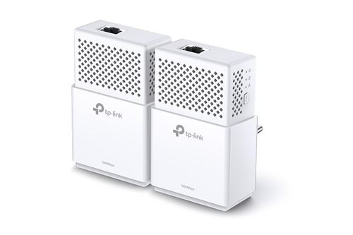 TP-Link AV1000 - Gigabit Powerline Starter Kit - pont - GigE, HomePlug AV (HPAV), HomePlug AV (HPAV) 2.0, IEEE 1901 - Branchement mural