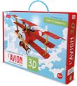 Voyage, découvre, explore L'avion 3D l'histoire de l'aviation