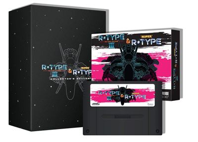 Retro-Bit R-Type Returns Collector’s Edition Noir Nintendo SNES
