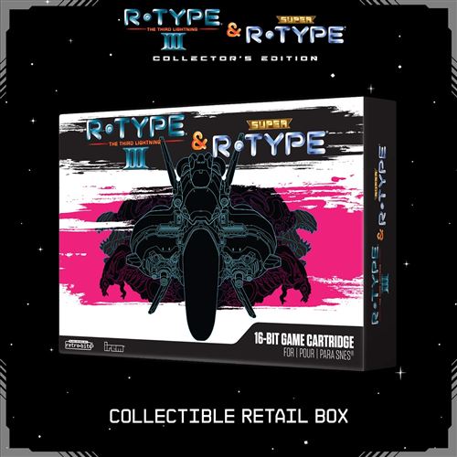 R-Type III & Super R-Type Collector Ultra Limitée - Super Nintendo