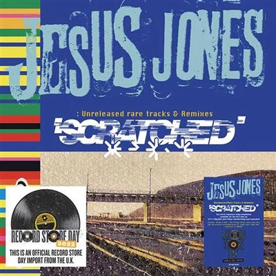 Scratched Vinyle Bleu et Jaune