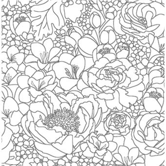 Le petit livre de coloriages : Fleurs