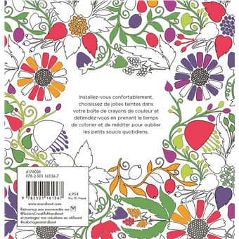 Le petit livre de coloriages : Fleurs